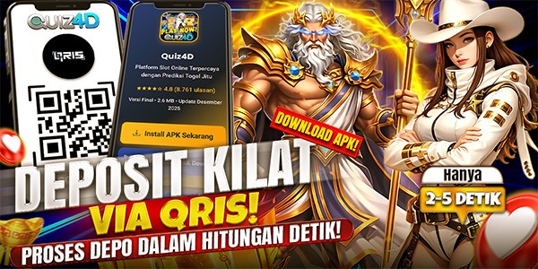 Deposit Kilat Via Qris Quiz4d